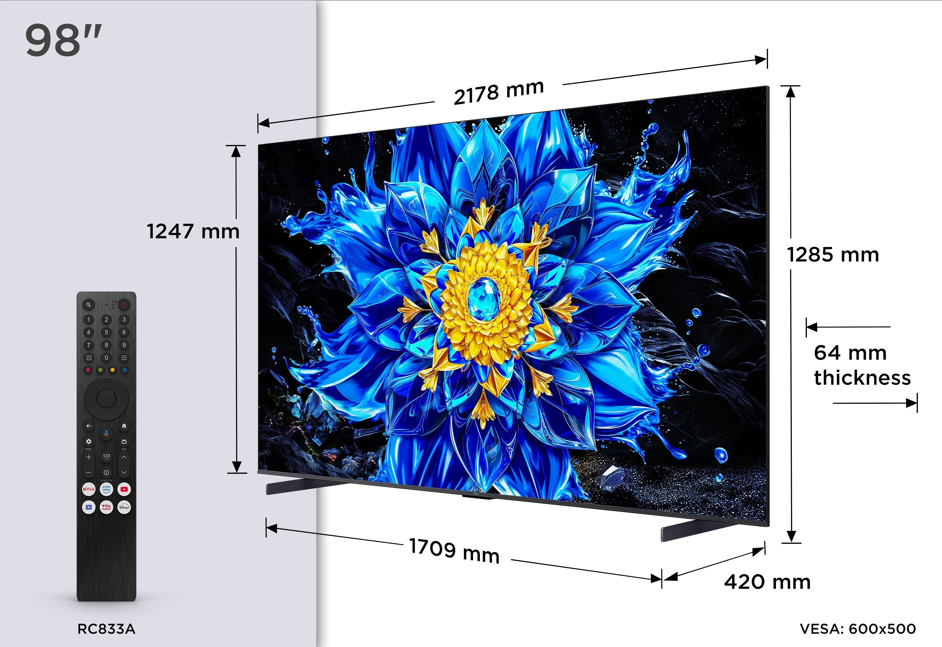 Tcl Tcl 98qled810l Tv (Null Cm (Null Zoll)) 98qled810l