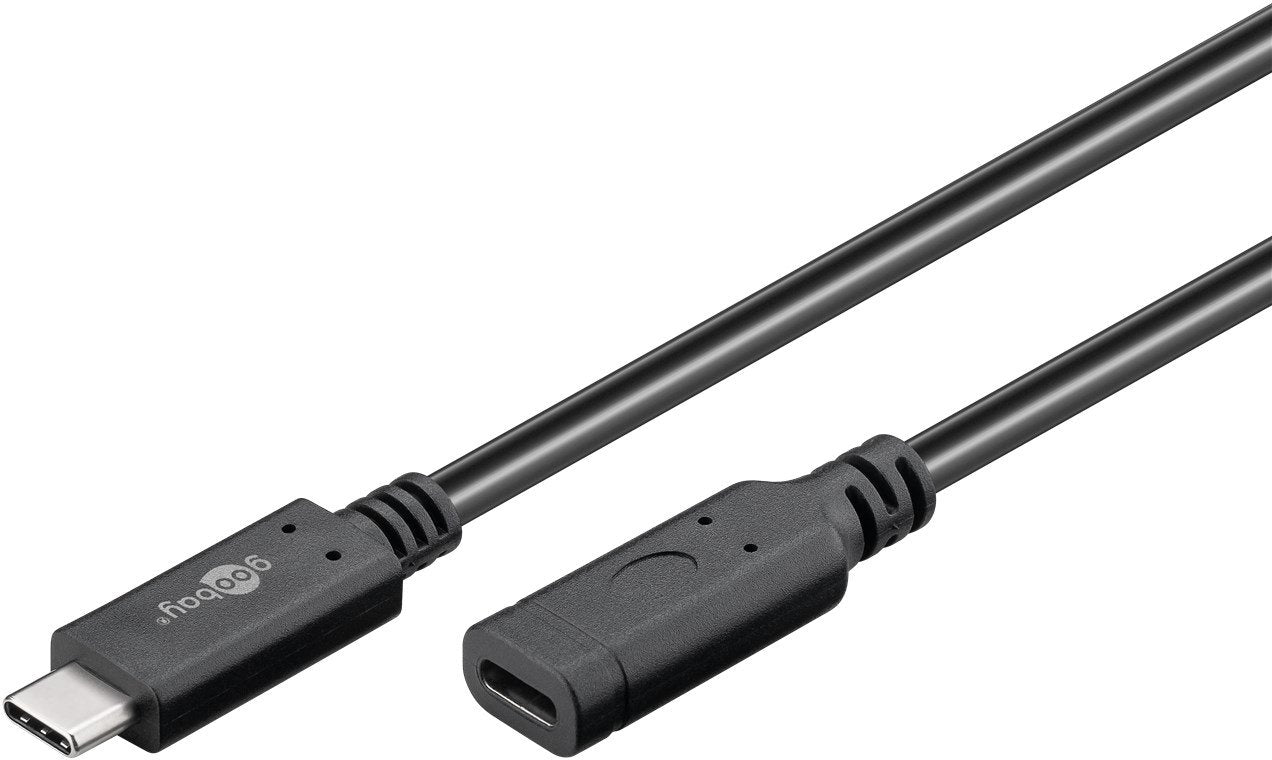Goobay 61038 Cable Usb 1 M Usb 3.2 Gen 2 [3.1 Gen 2] Usb C Negro