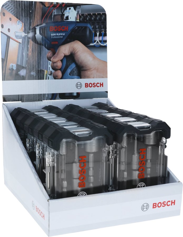 Juego De Vasos Para Llaves De Tubo Bosch 6 Piezas 50 Mm