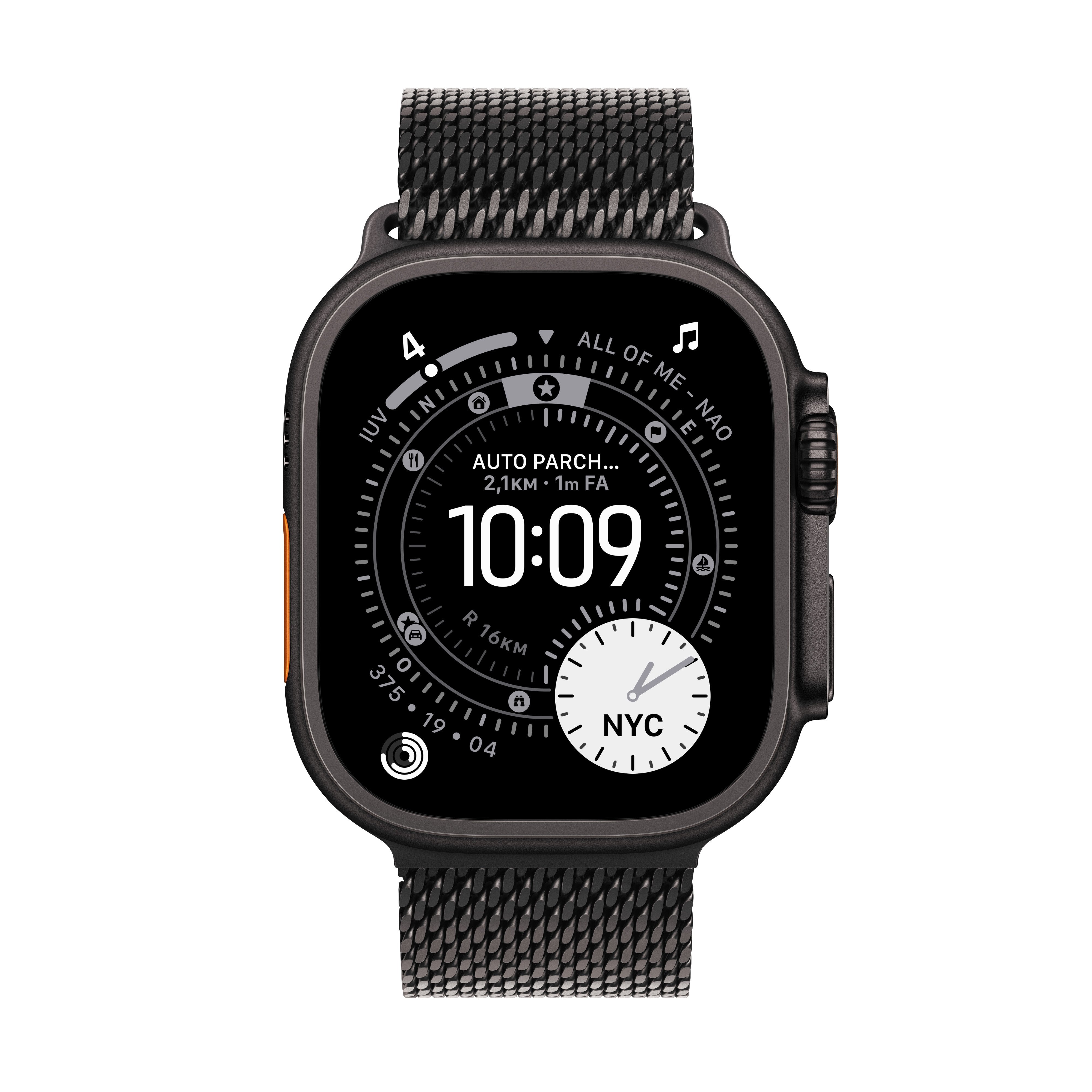 EAN 195950610918 - Apple Watch Ultra 3 OLED 49 mm Digital 422 x 514 Pixeles Pantalla táctil 5G Negro Wifi GPS (satélite) imagen 2