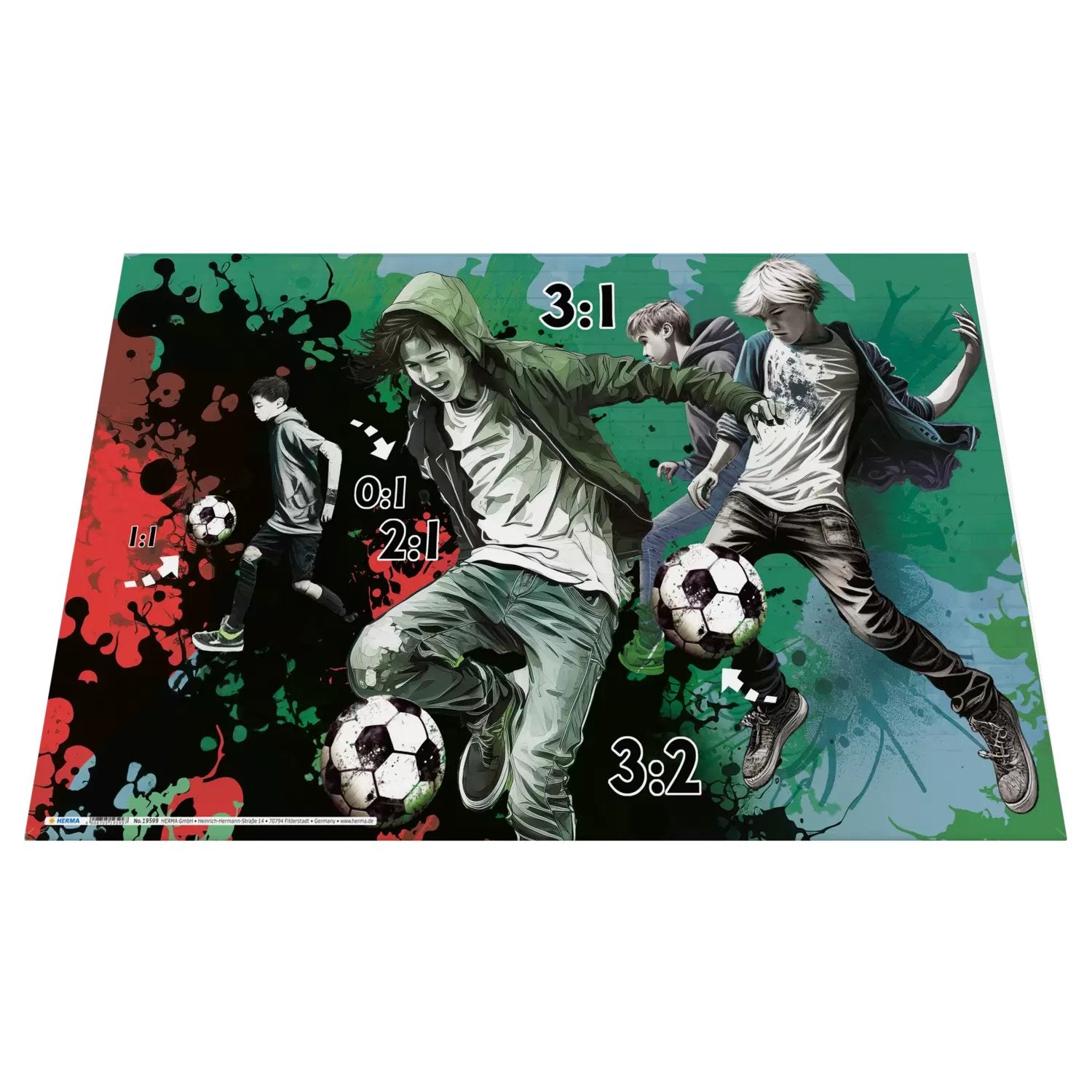 EAN 4008705949880 - HERMA 19599 protector de escritorio Cartón Multicolor imagen 5