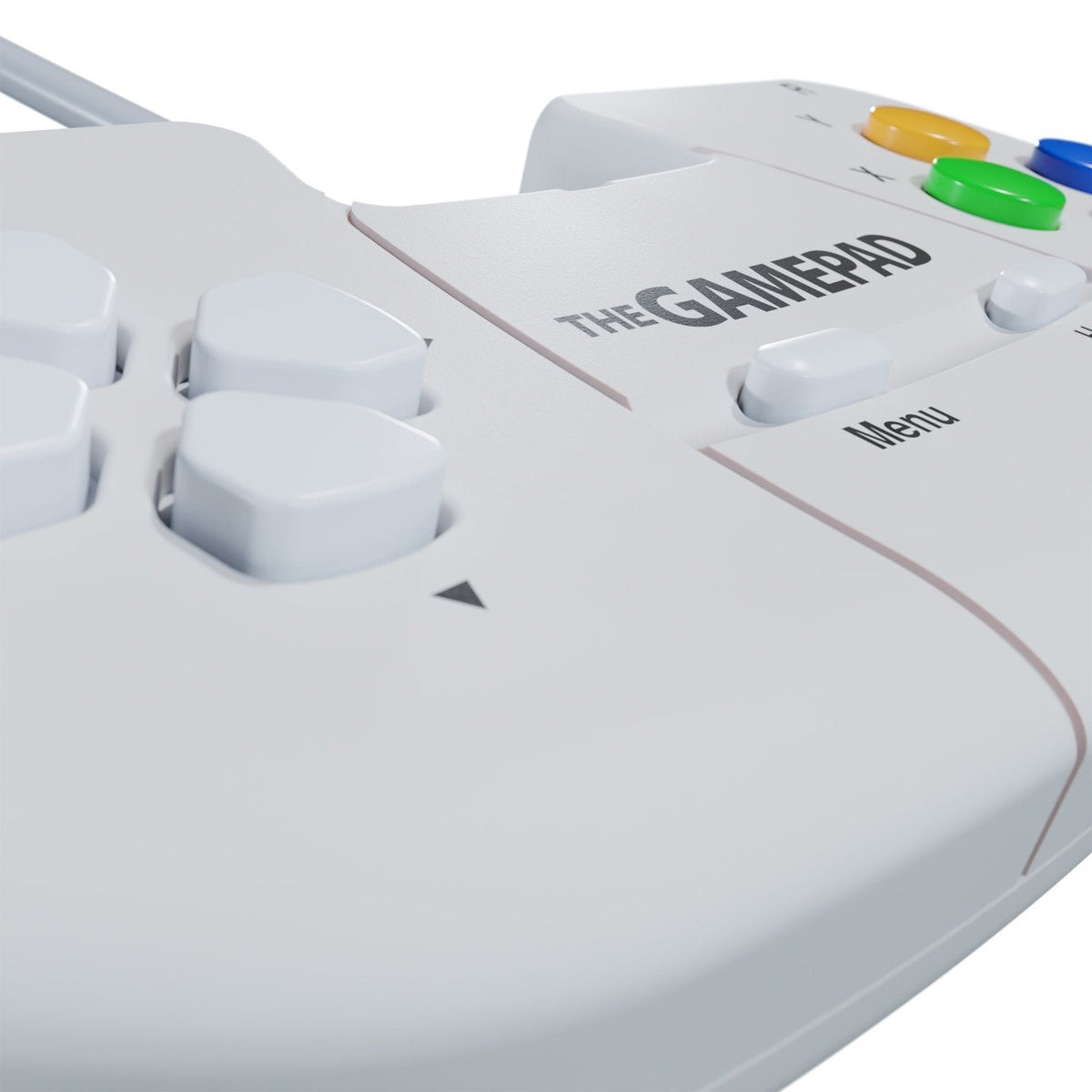 Retro Games The Gamepad Blanco, Gamepad, Mac, Pc, Zx Spectrum, D-Pad, Botón De Menú, Home Button, Digital, Con Cable, Usb 2.0