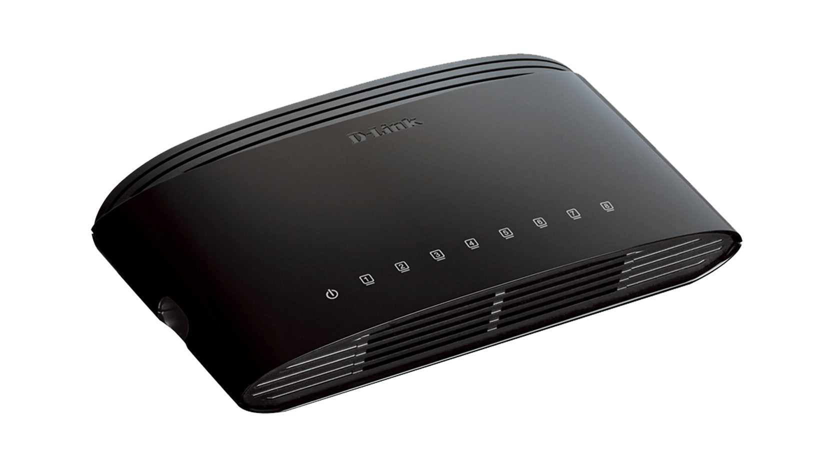 D-Link Des-1008d - Switch De Red Con 8 Puertos Lan Fast Ethernet 10/100 Mbps Rj-45, No Gestionable Layer 2, Negro