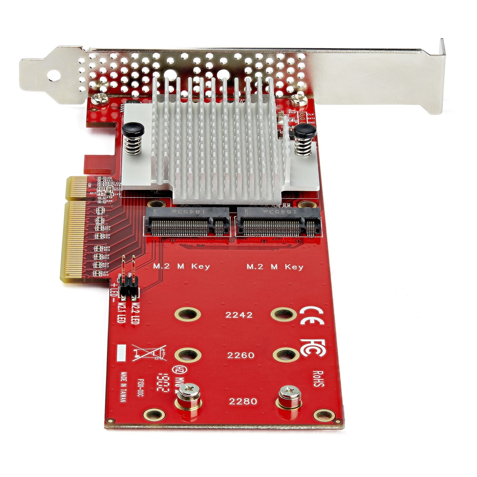 Startech.Com Adaptador Pci Express X8 Para Dos Ssd M.2 - Pci-E 3.0