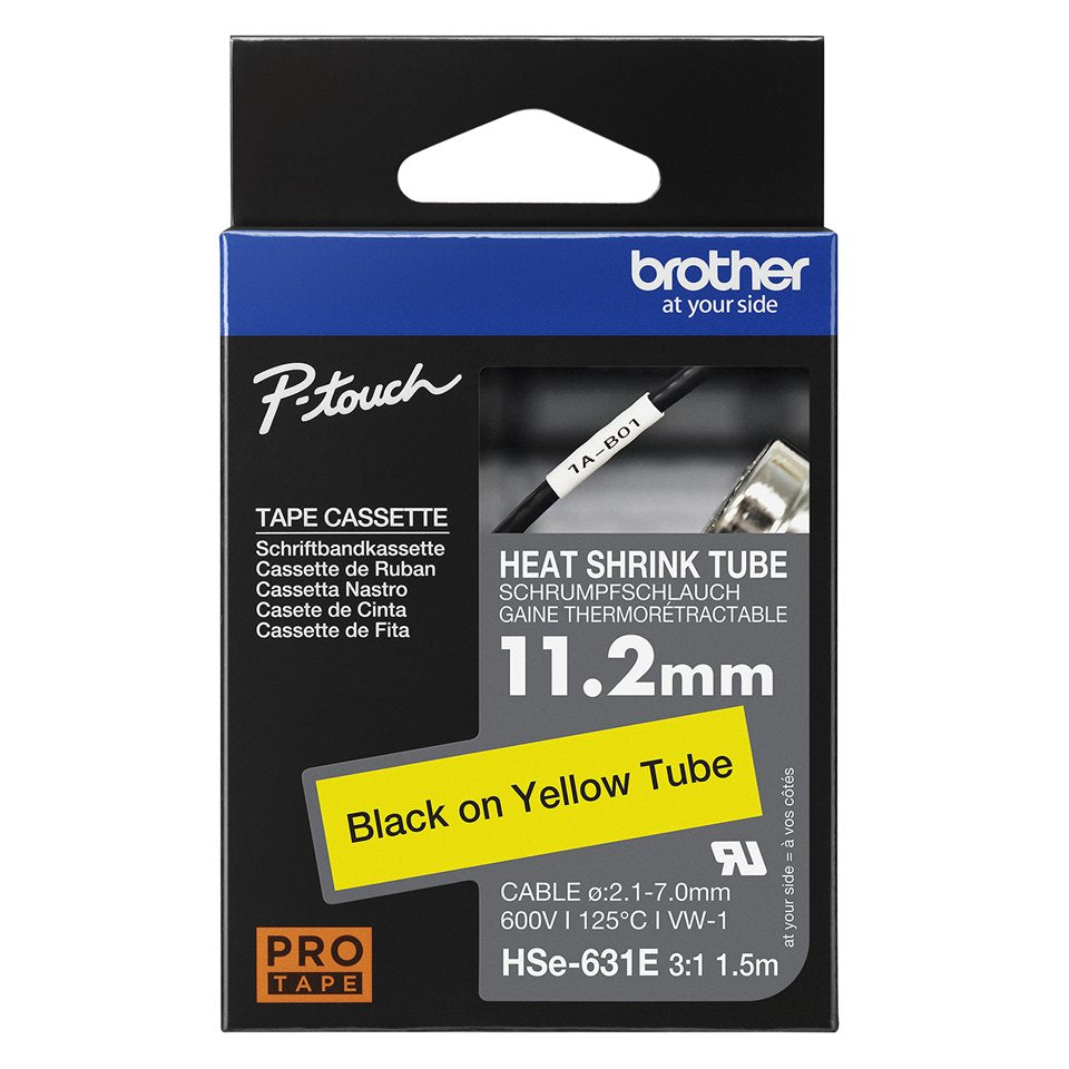 EAN 4977766822923 - Brother HSE-631E cinta para impresora de etiquetas imagen 1