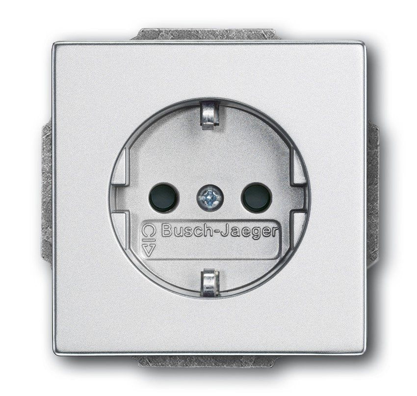Busch-Jaeger 2011-0-3798 Toma De Corriente Cee 7/3 Plata