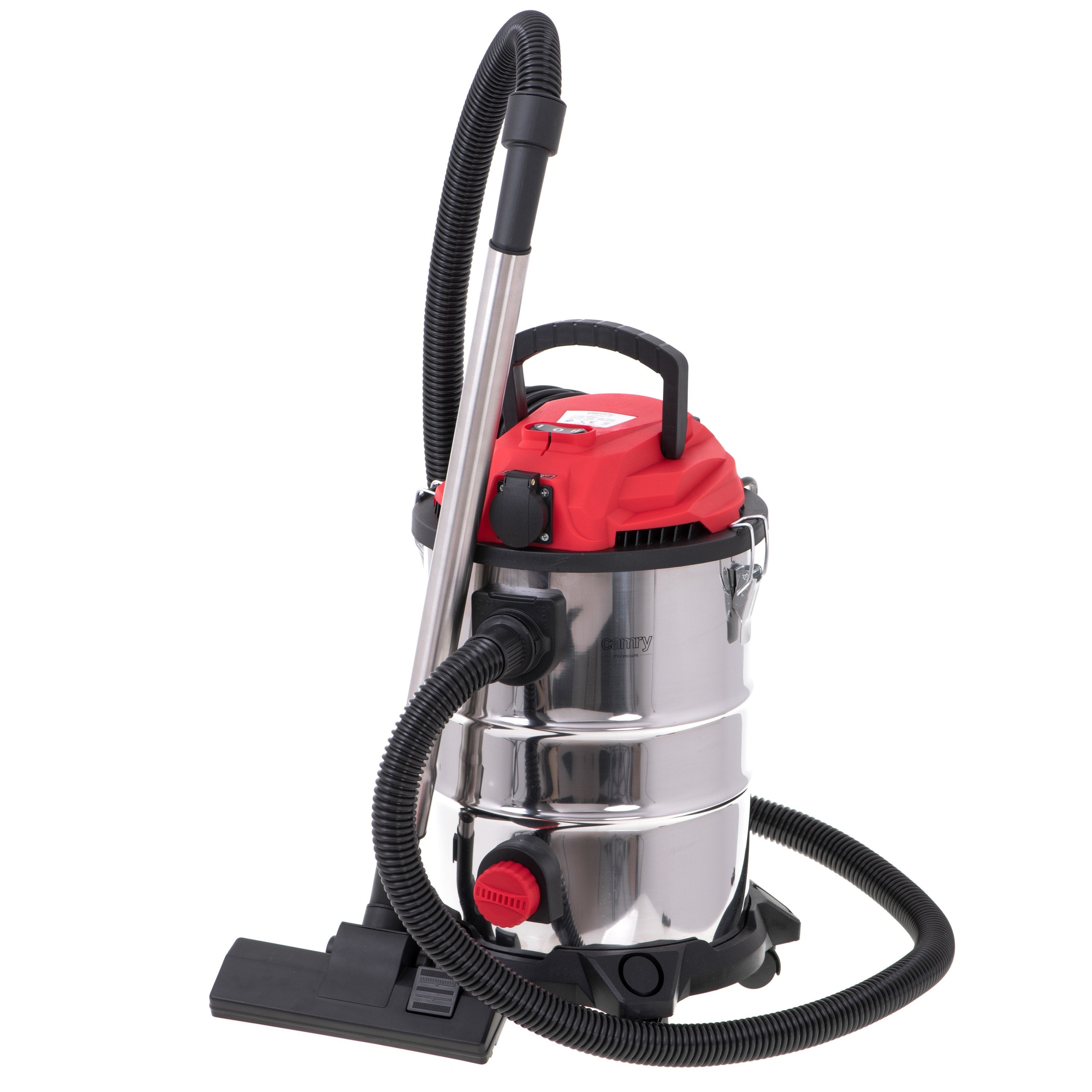 EAN 5902934839907 - Camry Premium CR 7045 extractor de polvo Negro, Rojo, Acero inoxidable 25 L 3400 W imagen 12