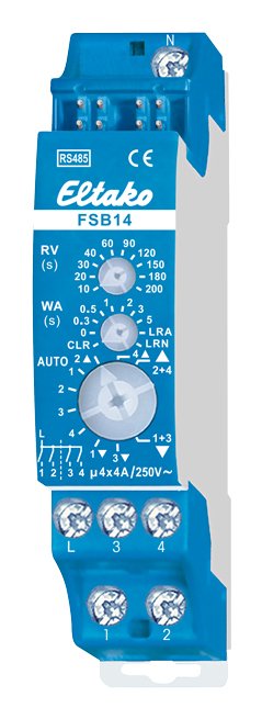 Fsb14 Rs485-Bus-Schaltaktor Beschattungs- Elemente 2 Kan