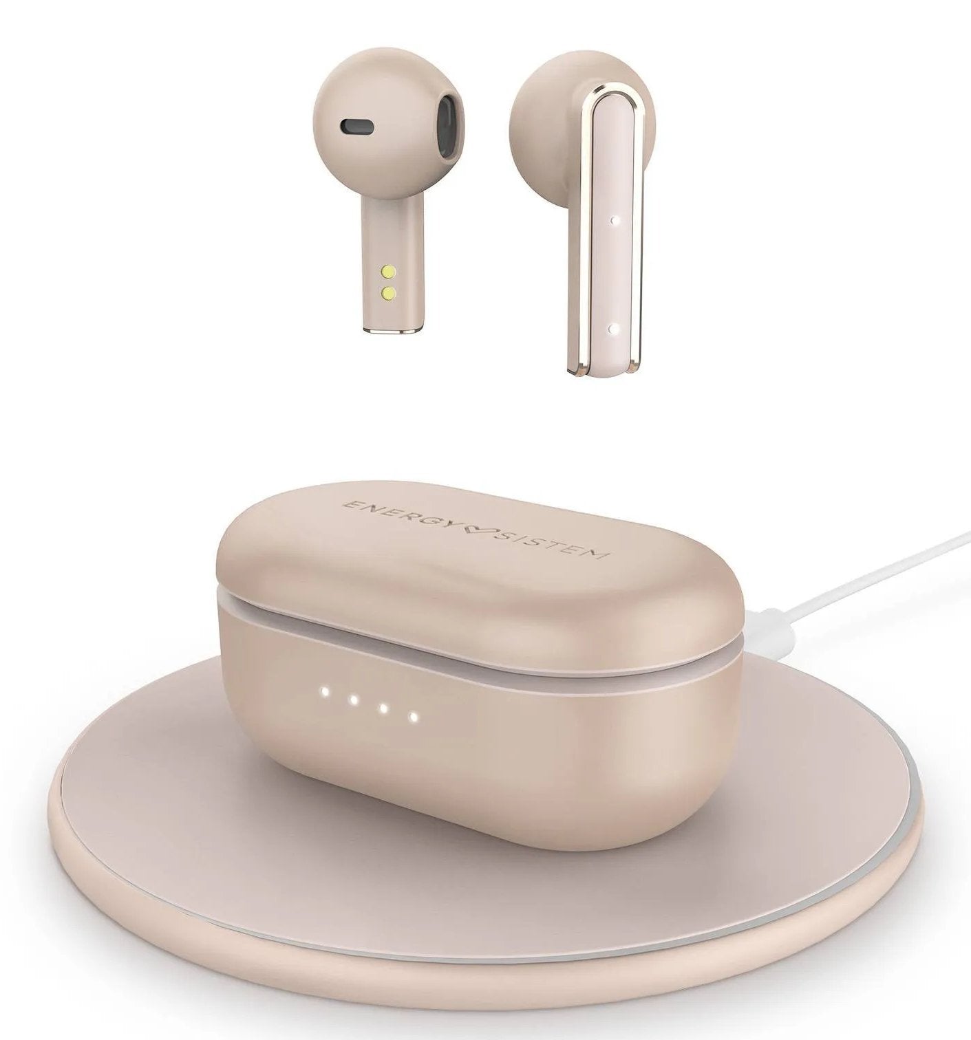 Auricular Energy Earphones Style 4 True Wireless Ultra Rosa Gold Char Case 453481