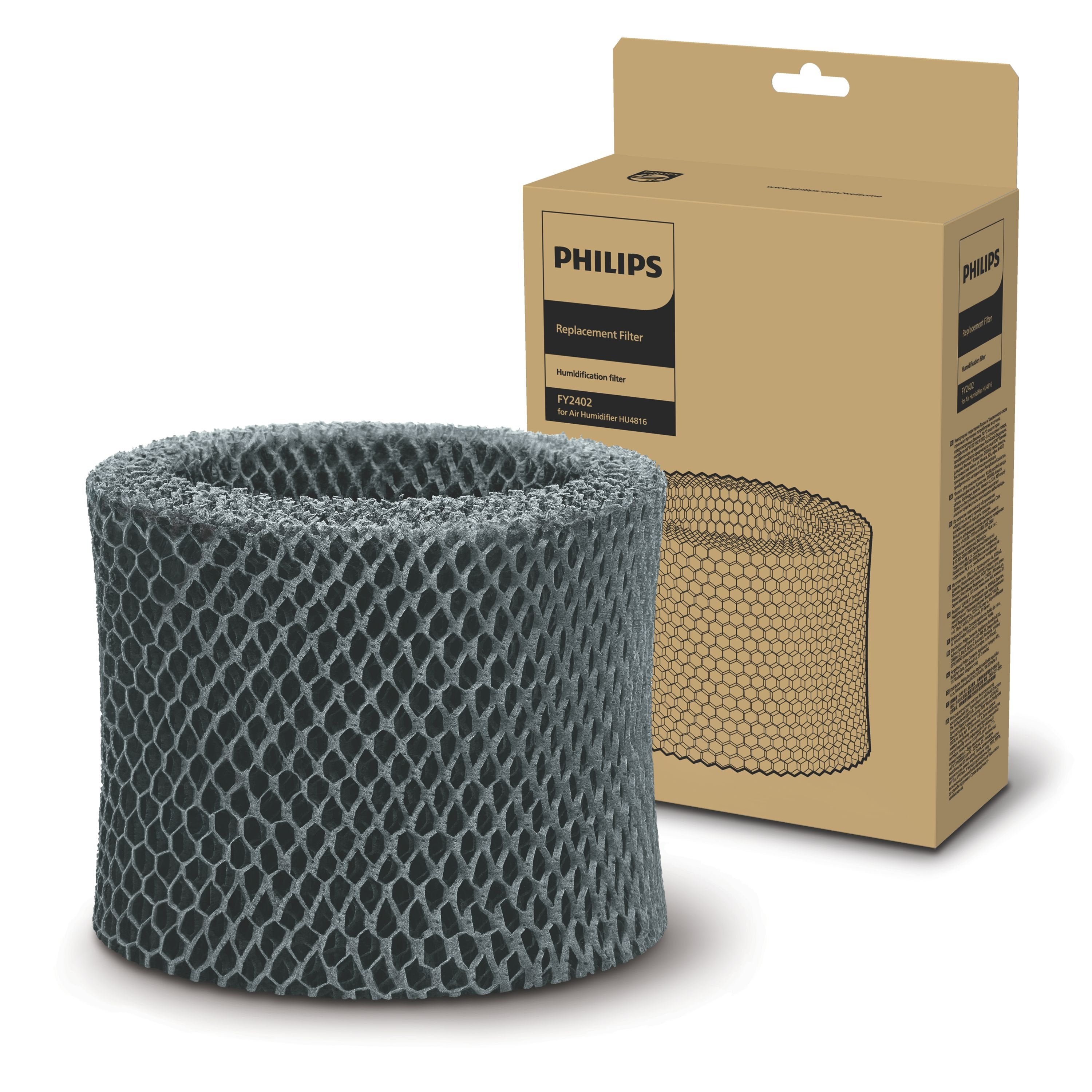 Recambio Humidificador Philips Fy2402/300 Filtro  (Hu4816), Gris