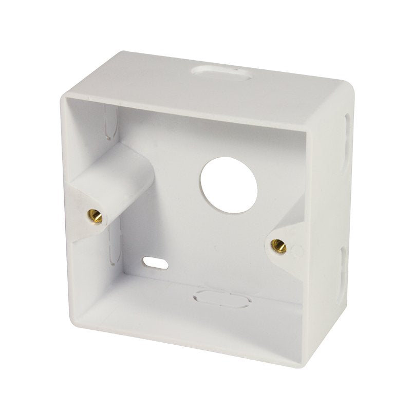 Logilink Np0124 Toma 2 X Rj-45 Cat 6a Superficie Y Empotrado Apantallado Metálico, Blanco