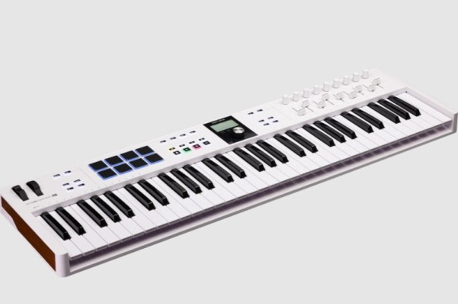 Arturia 231531 Keylab Essential 61 Mk3 Blanco Midi Keyboard