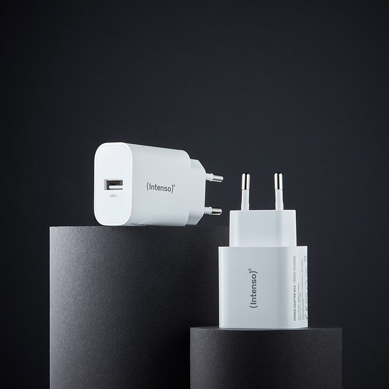 Intenso Usb-Ladegerät Doppelpack: Je 1 X Usb-A 5 Watt Blanco