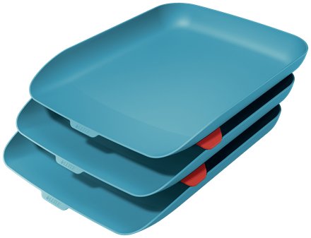 Leitz Bandeja De Sobremesa Cosy A4 Ps Set De 3u Azul Cálma