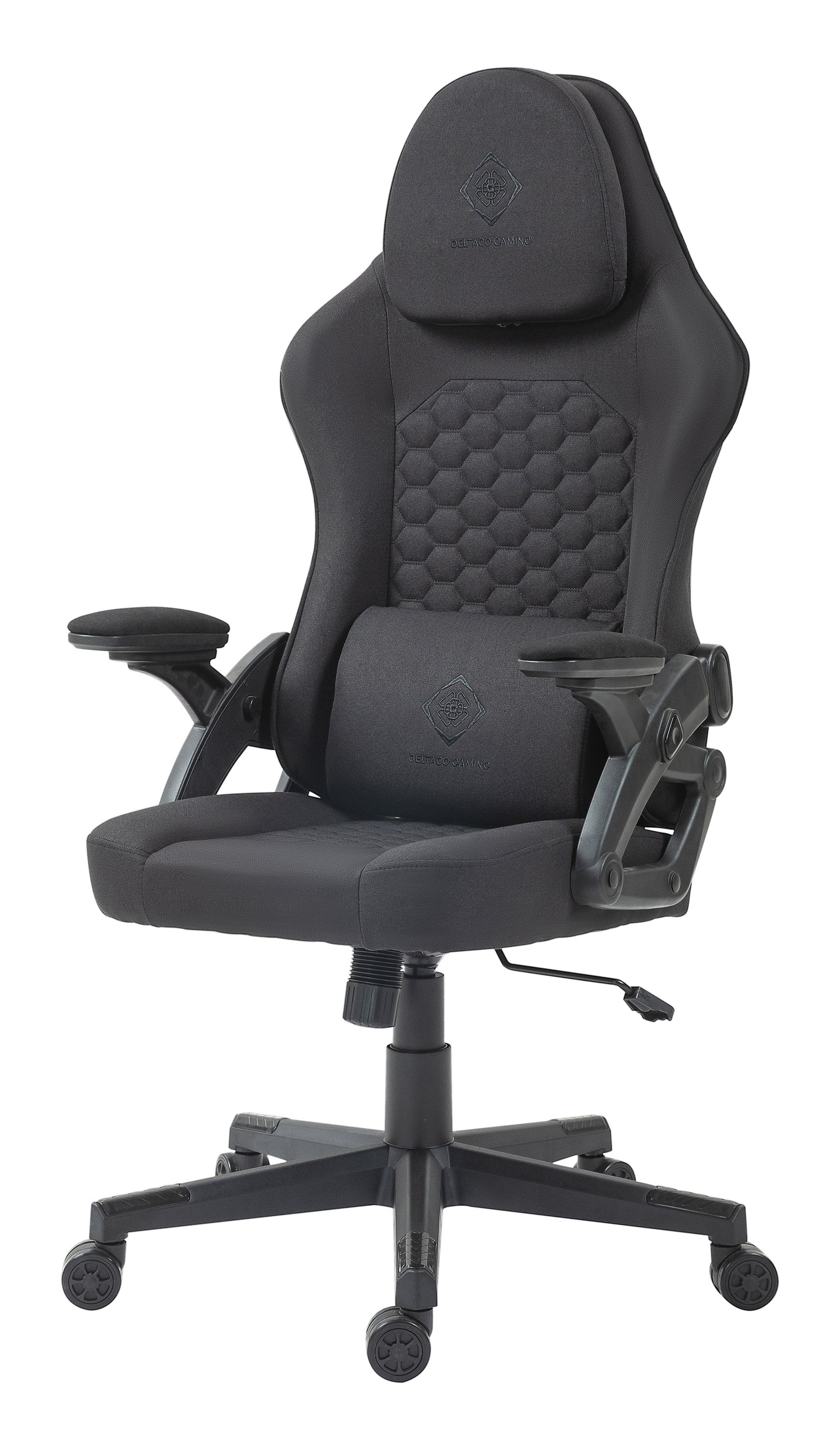 Deltaco Dc130 Gamingstuhl Soft Woven Mesh, Schwarz