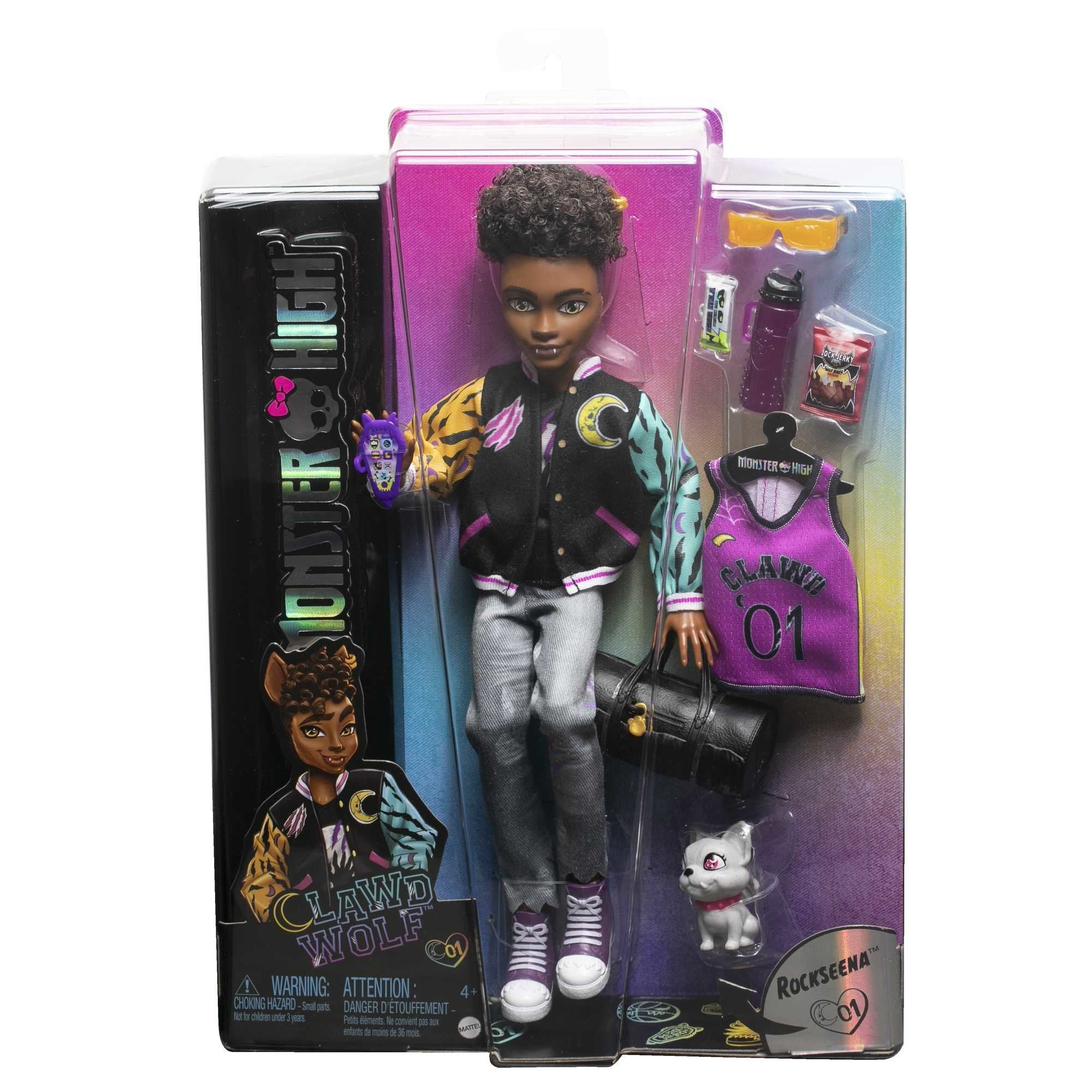 Muñeca  Mattel Monster High Clawd Wolf Hnf65