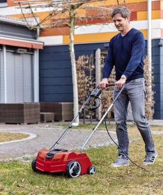 Escarificador Eléctrico Einhell Gc-Es 1231/1 (Rojo/Negro, 1200 Vatios) 3420630