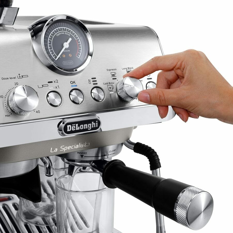 Delonghi Ec9255.M Cafetera The Specialist Arte Evo, Semiautomática, Plata