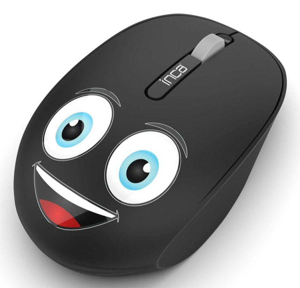 Inca Wrls Raton 1200dpi 3tamen 2.4ghzusb-A Weeny Emoji Sw