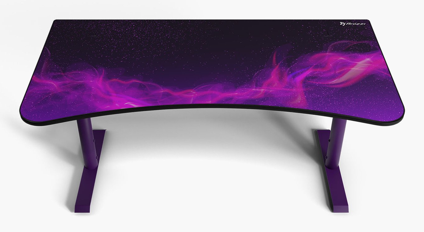 Arozzi Gaming-Tisch Arena Deep Purple - Galaxy 1 2 160x82cm
