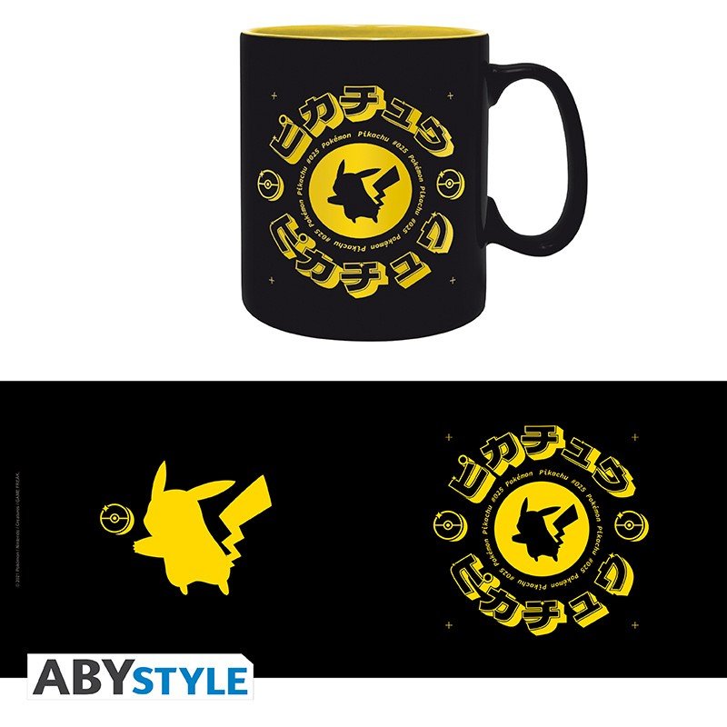Taza Abystyle Pokemon 460ml Pikachu
