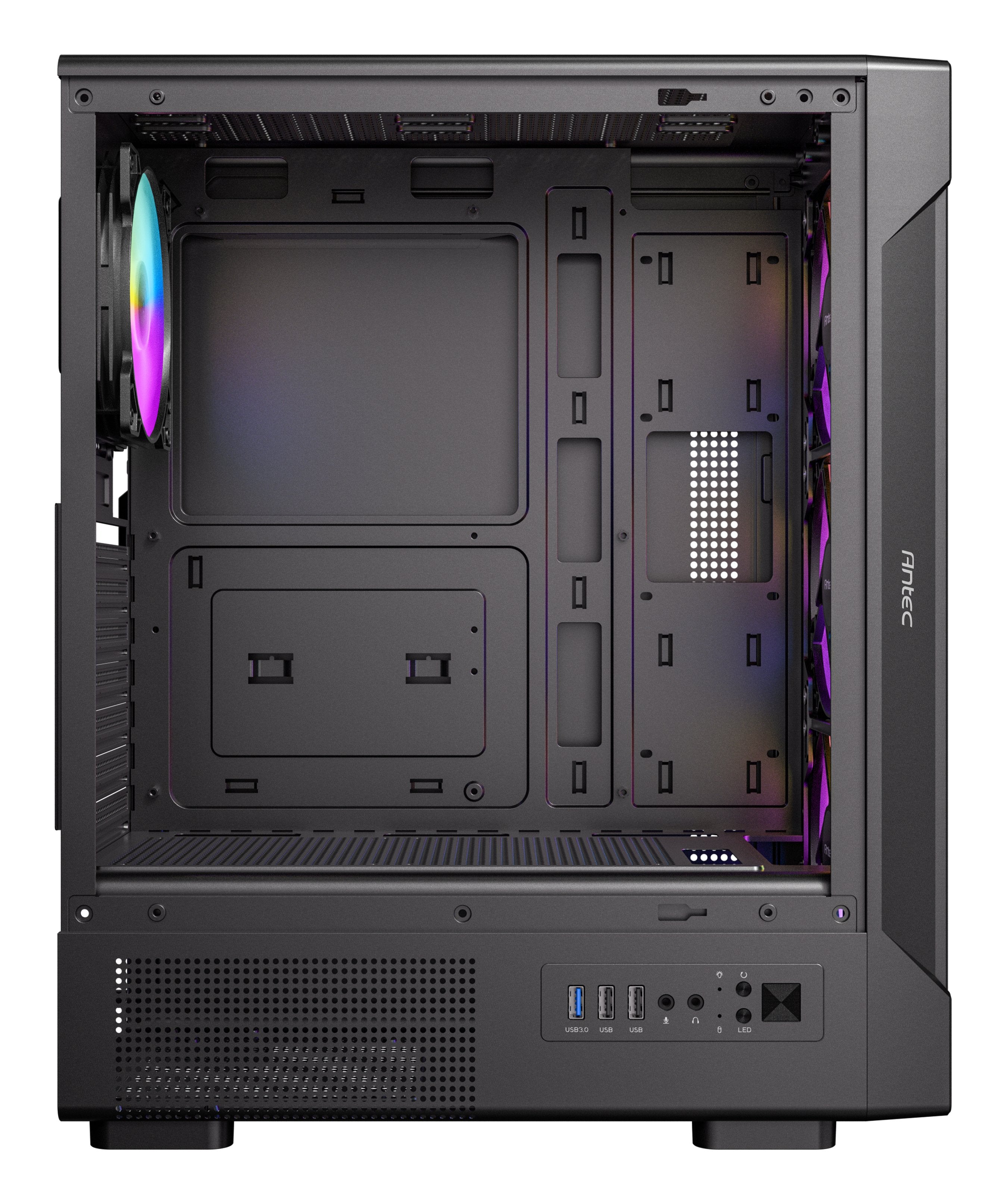 EAN 761345102346 - Antec VX-320 ARGB Midi Tower Negro imagen 7