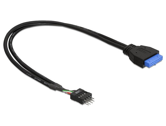 Delock Cable Usb3.0 Pinheader 19pin -> 8pin H/M 0.45m