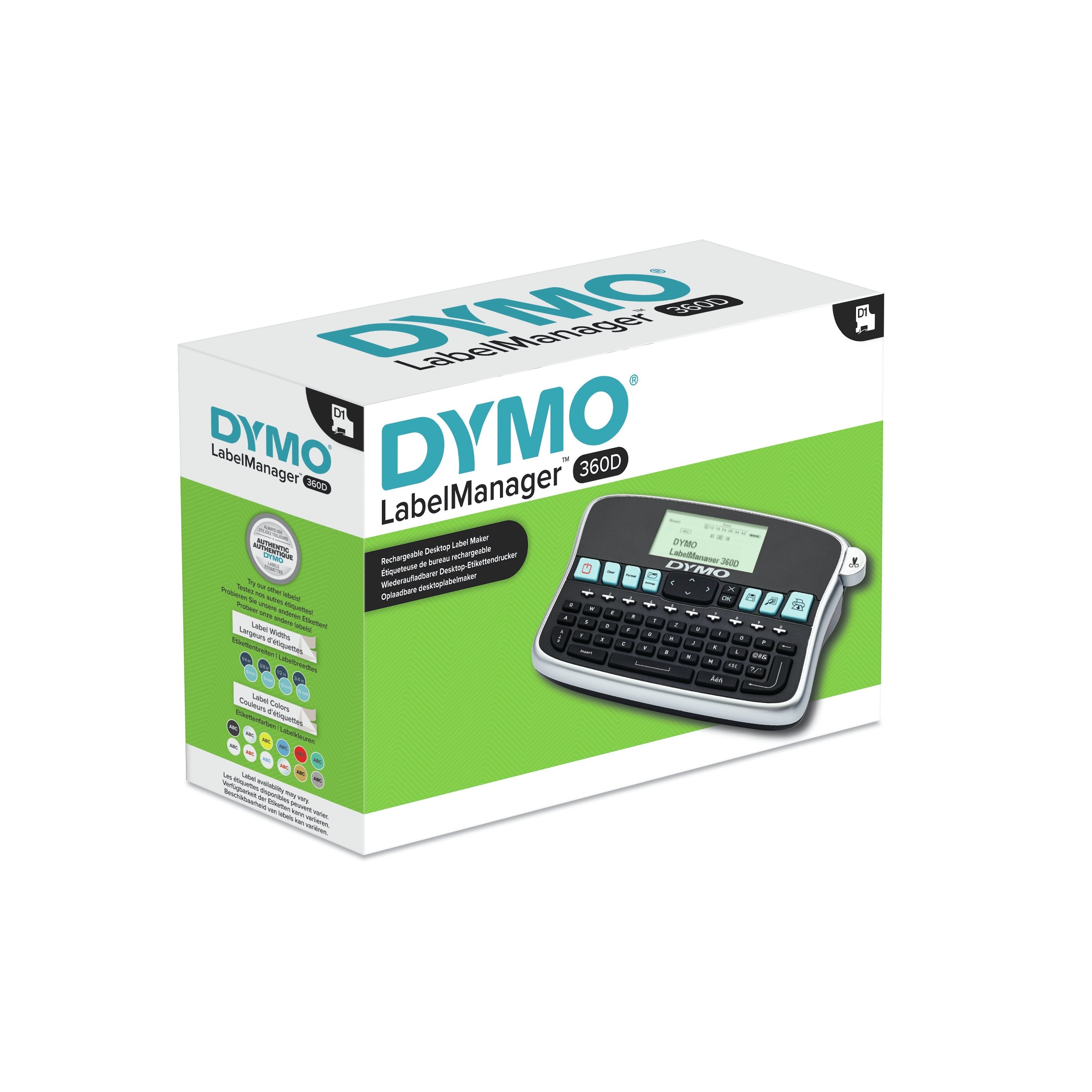 EAN 3501170879511 - DYMO LabelManager 360D™ AZY impresora de etiquetas Transferencia térmica 180 x 180 DPI 12 mm/s Alámbrico  imagen 3