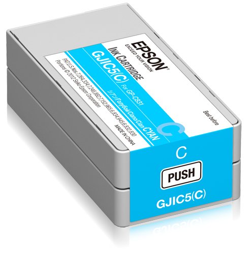 Epson Cartucho De Tinta  Tinta Cian 32.5ml C13s020564 (Gjic5(C))