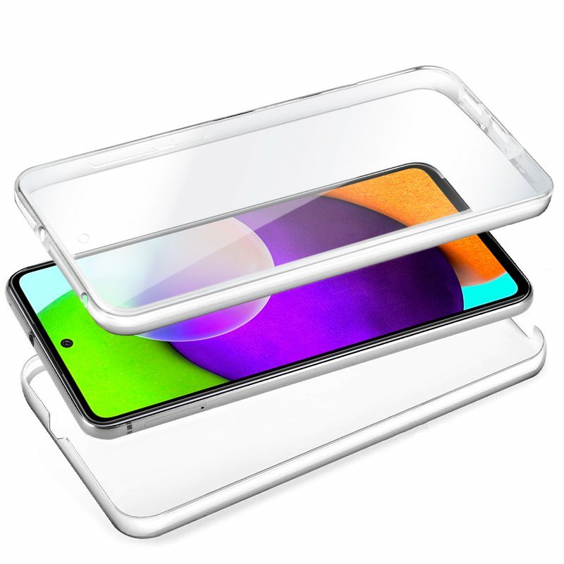 Funda Resistente Para Móvil, De Tipo Transparente, Silicona Semirígida 360º, Cubre Parte Frontal Y Trasera Del Smartphone.
Nada Podrá Destruir Tu Smartphone, Ni Caídas, Ni Golpes, Ni Arañazos... Tanto La Pantalla