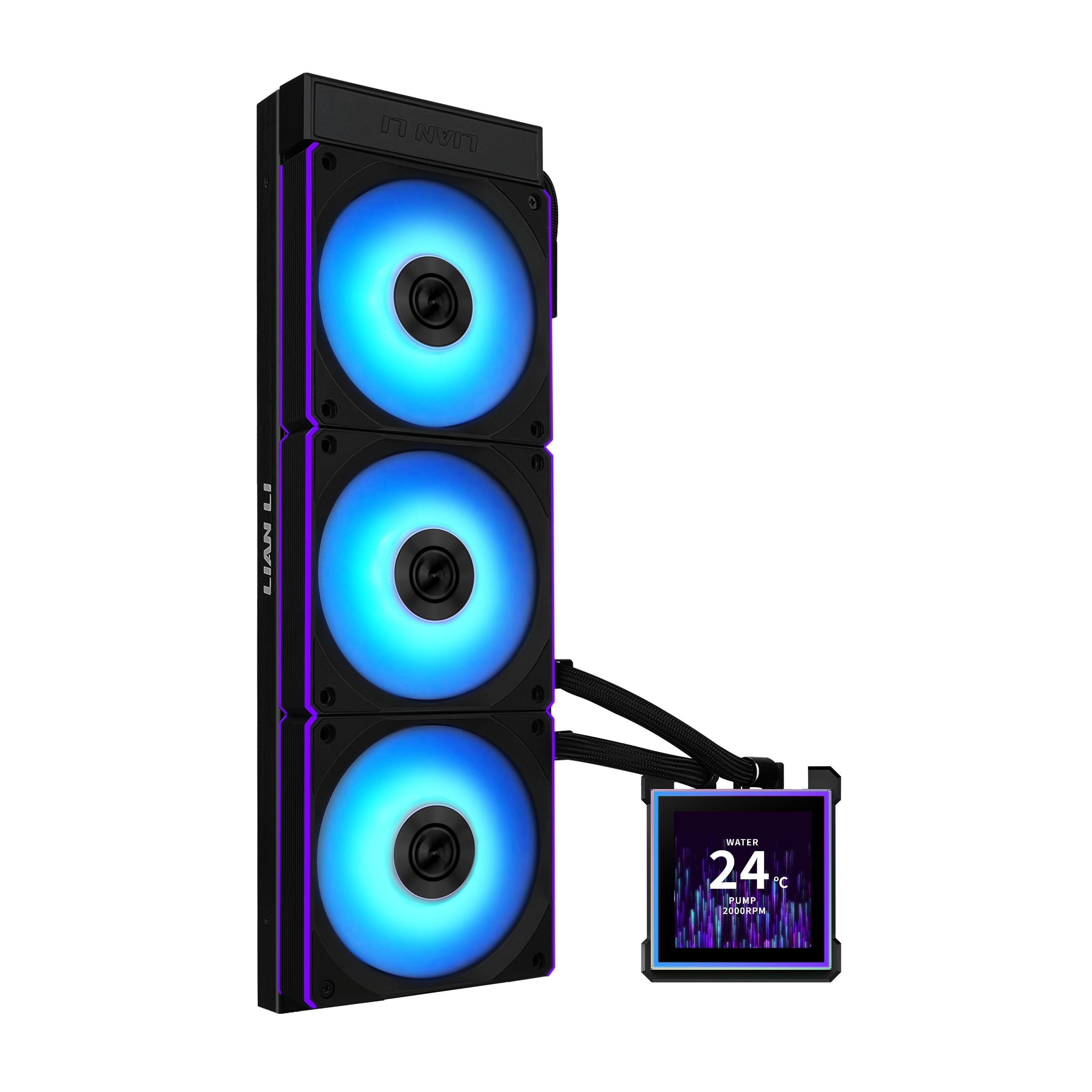 Refrigeracion Liquida Cpu  Lianli Hydroshift Ii Lcd-S 360cl B