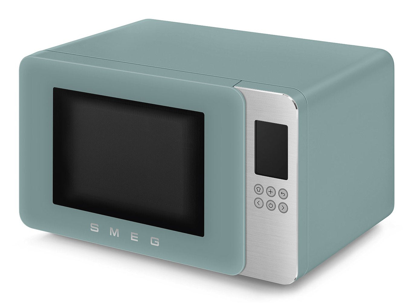 Microondas Smeg Con Grill Moc01egmeu, 4 Funciones, 1900w, Verde Esmeralda Mate