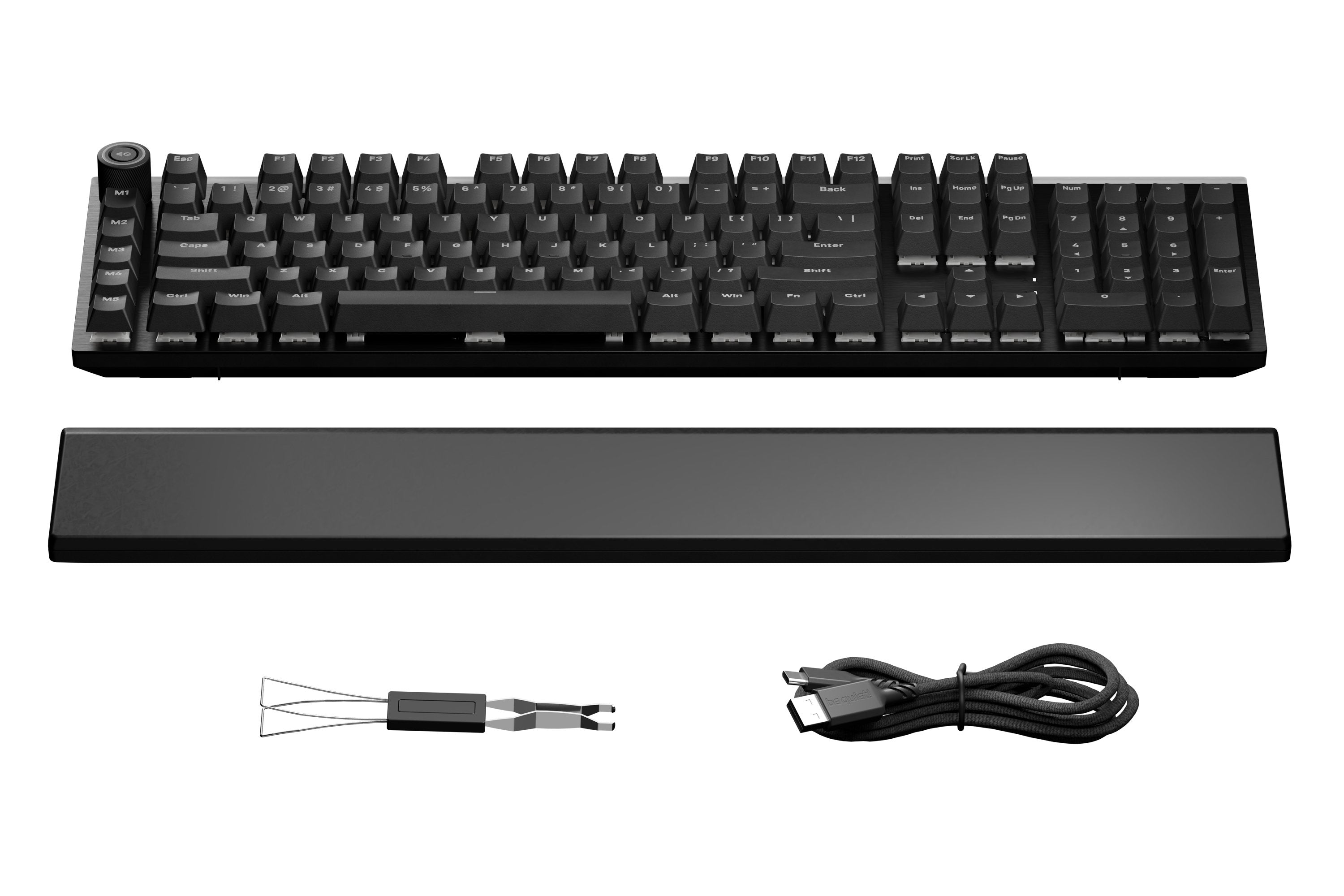 EAN 4260052192627 - be quiet! Light Mount Silent Tactile DE ISO teclado Juego USB QWERTZ Alemán Negro imagen 8