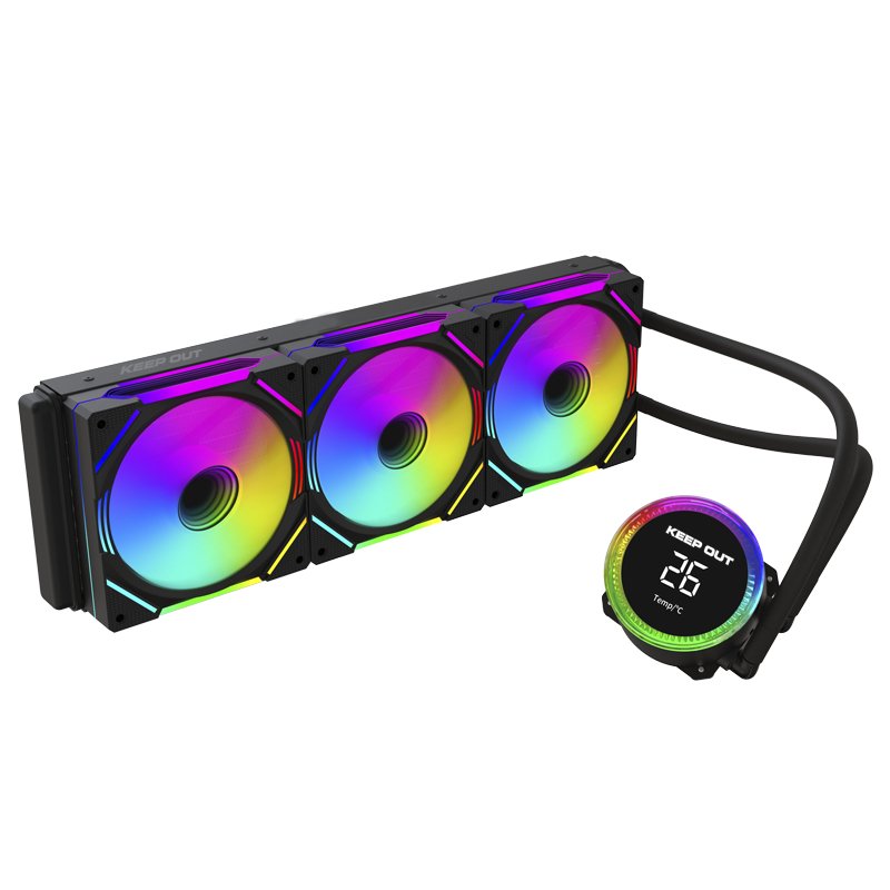 Refrigeracion Liquida Xwc-360 Pro Argb Keepout Argb/ Intel (Lga115x/1200/1700/1366/2011/2066) Y Amd (Am5/Am4).