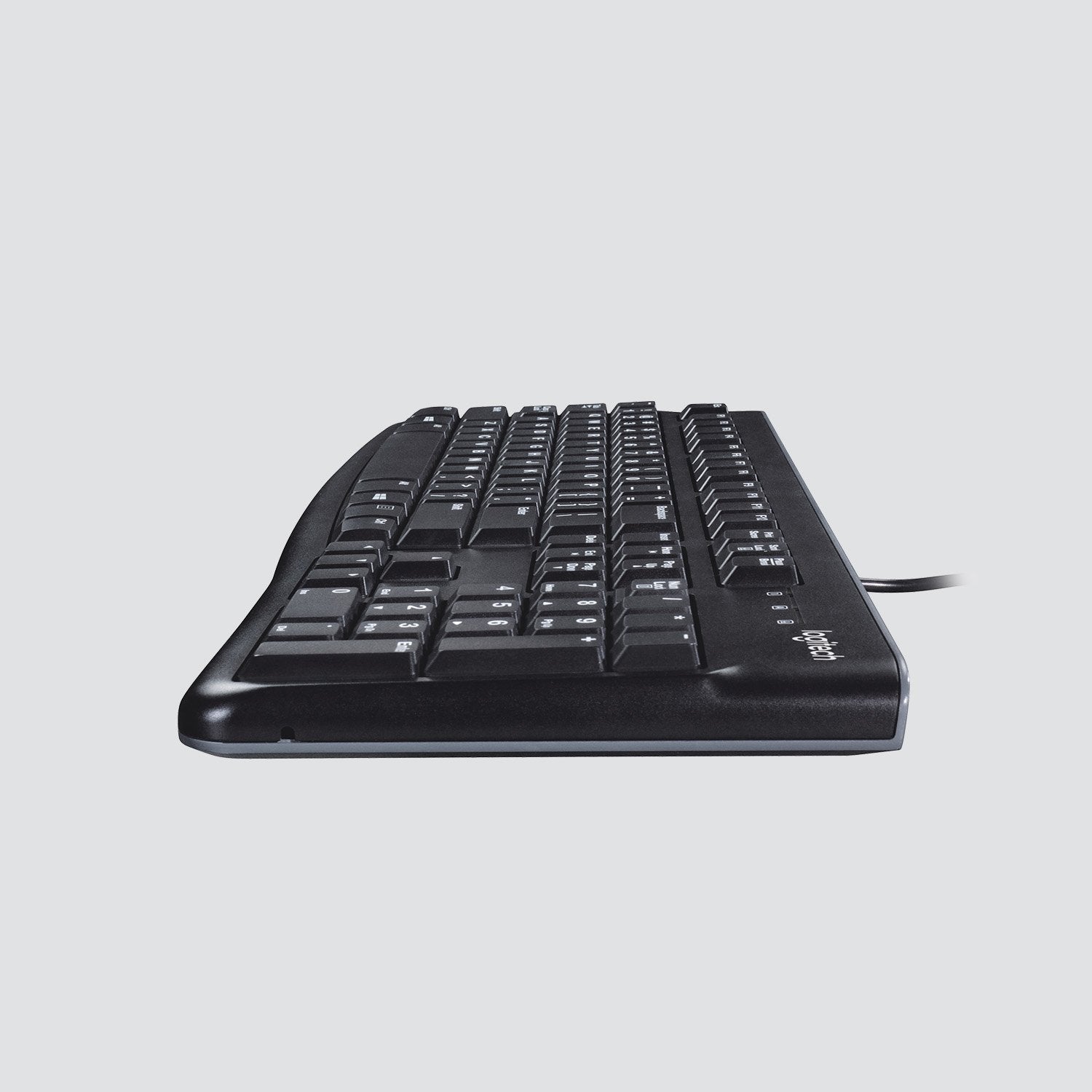 Logitech K120 Corded Teclado Teclado Usb Qwertz Suizo Negro