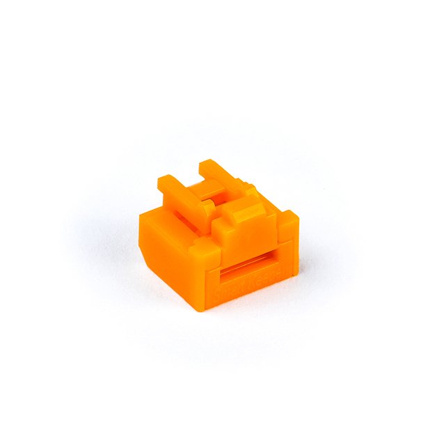Bloqueador Smartkeeper Basic "Puerto Rj45" Naranja 100 Piezas.