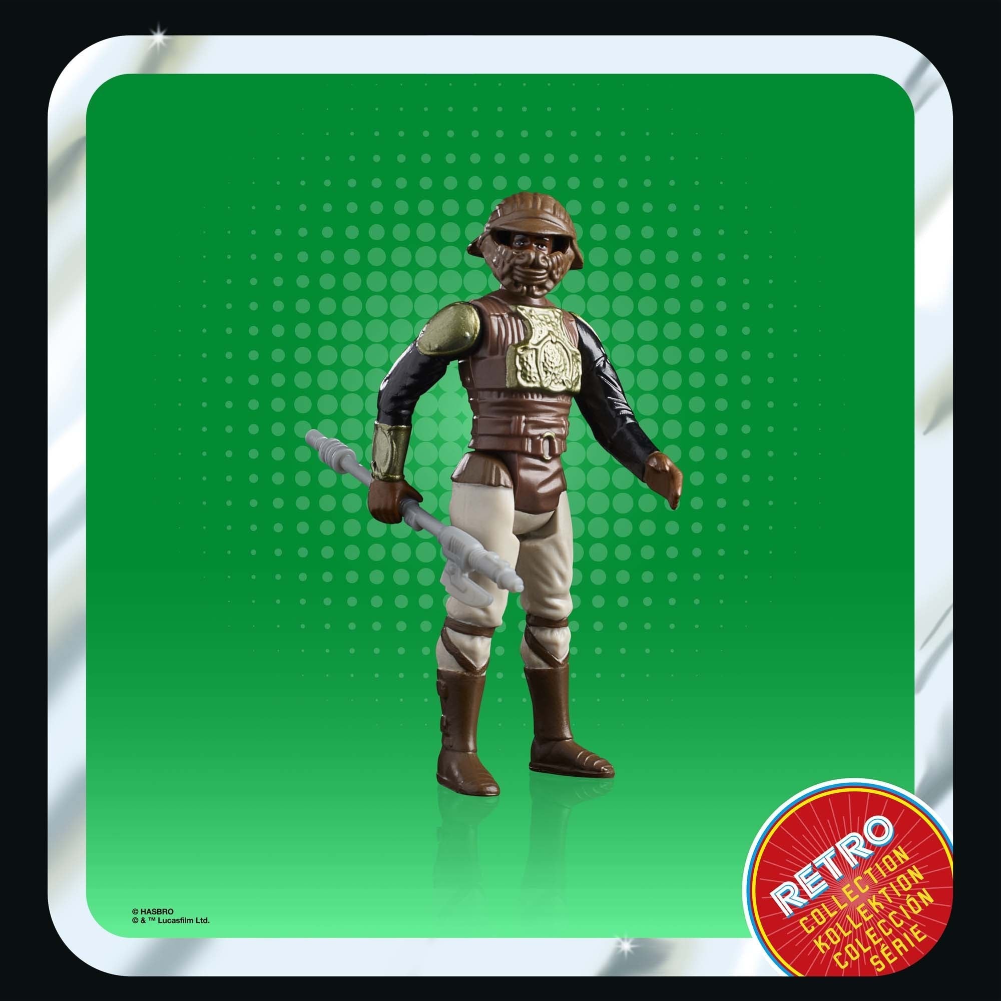 Figura Hasbro Star Wars Retro Collection Lando Caalrissian (Skiff Guard)