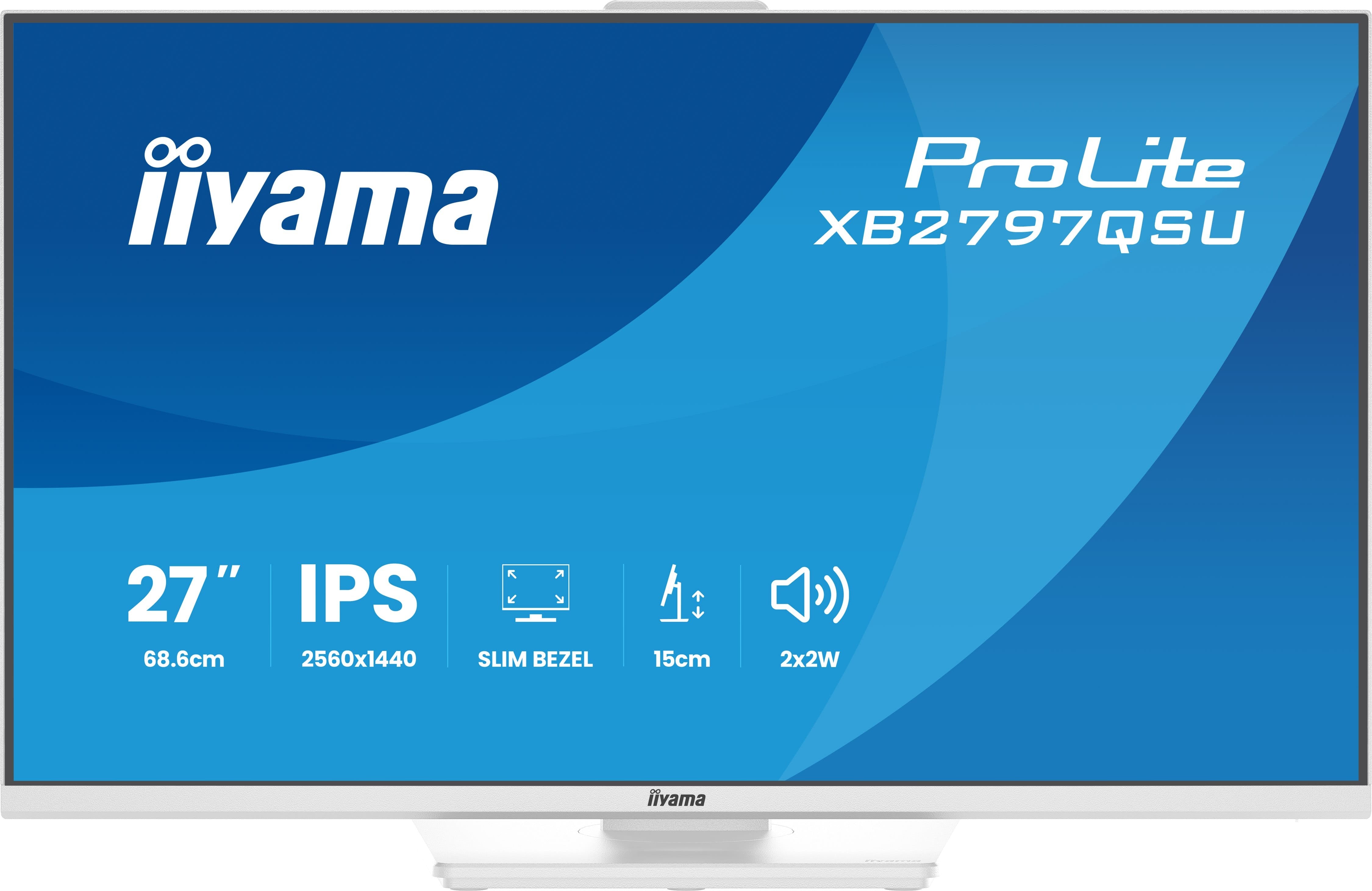 Iiyama 68.6cm 27" Xb2797qsu-W1 16:9 2xhdmi+Dp+2xusb-C
