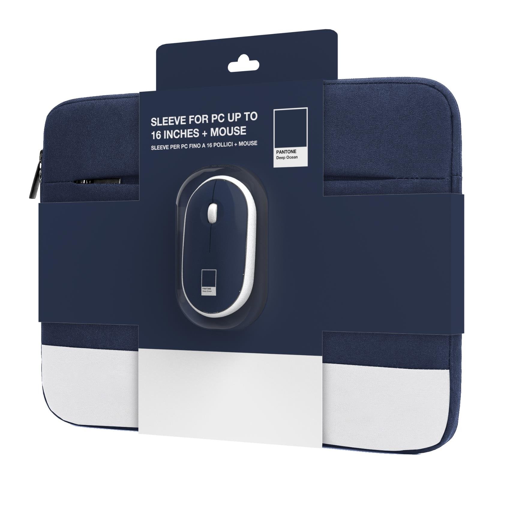 Celly Kit Pantone Funda 15.6 + Raton Wireless Navy