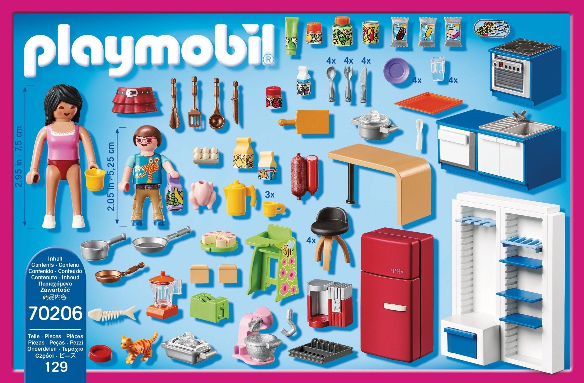 EAN 4008789702067 - Playmobil Dollhouse 70206 set de juguetes imagen 3