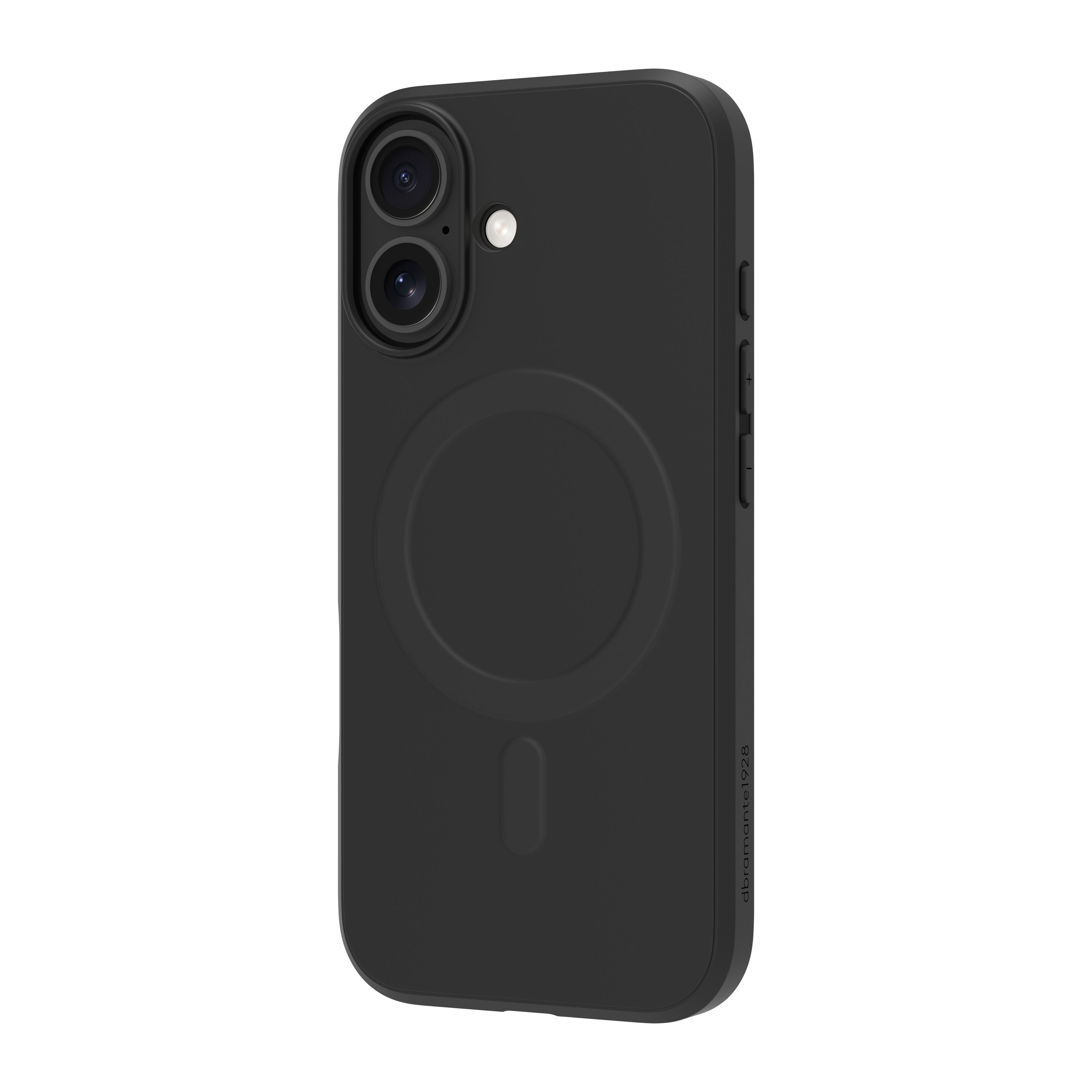 Dbramante1928 Greenland Pro Carcasa Trasera Para Teléfono Móvil Compatibilidad Con Magsafe Plástico Negro Noche