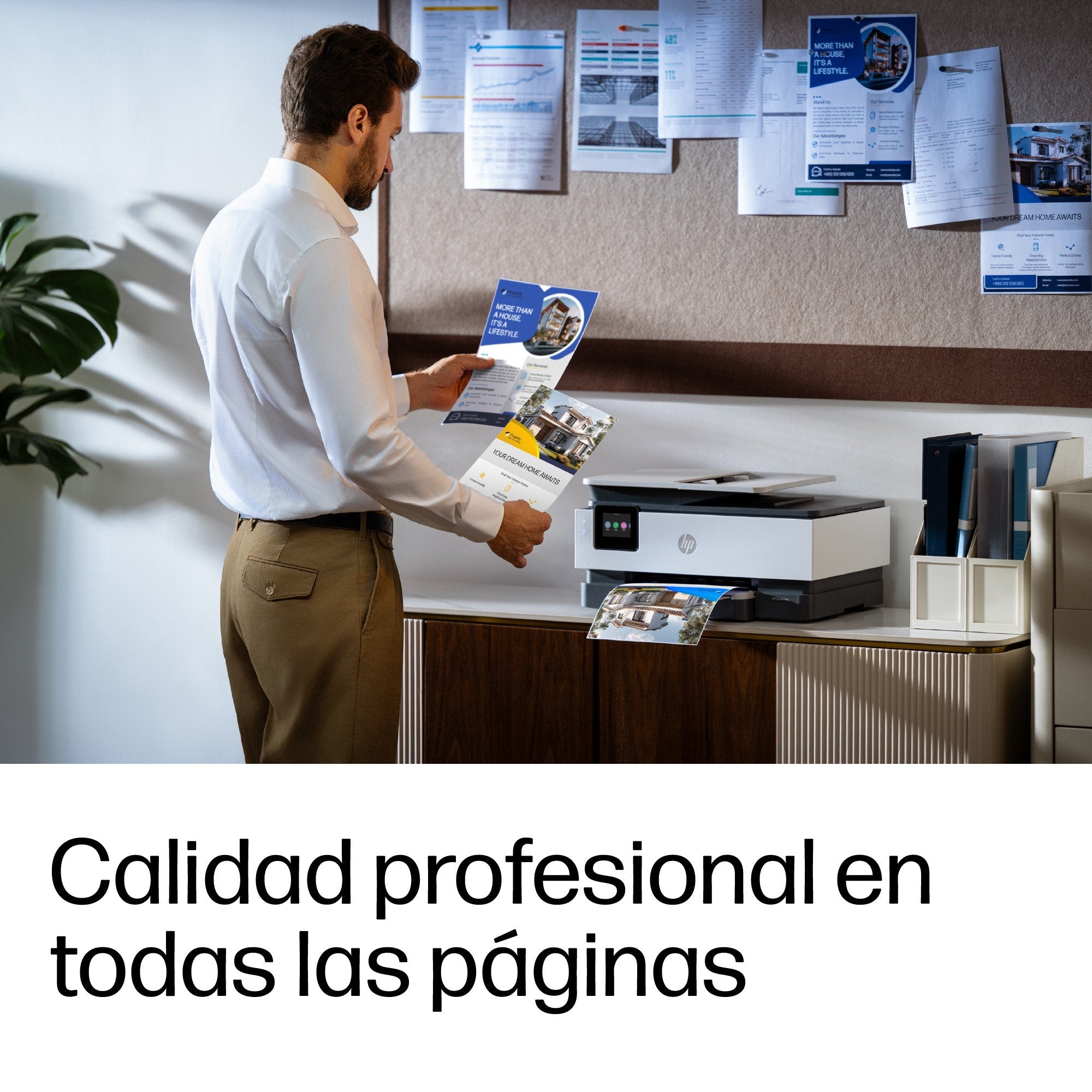 EAN 0197029469199 - HP OfficeJet Pro 8124e All-in-One Prntr Inyección de tinta térmica A4 4800 x 1200 DPI 20 ppm Wifi imagen 9