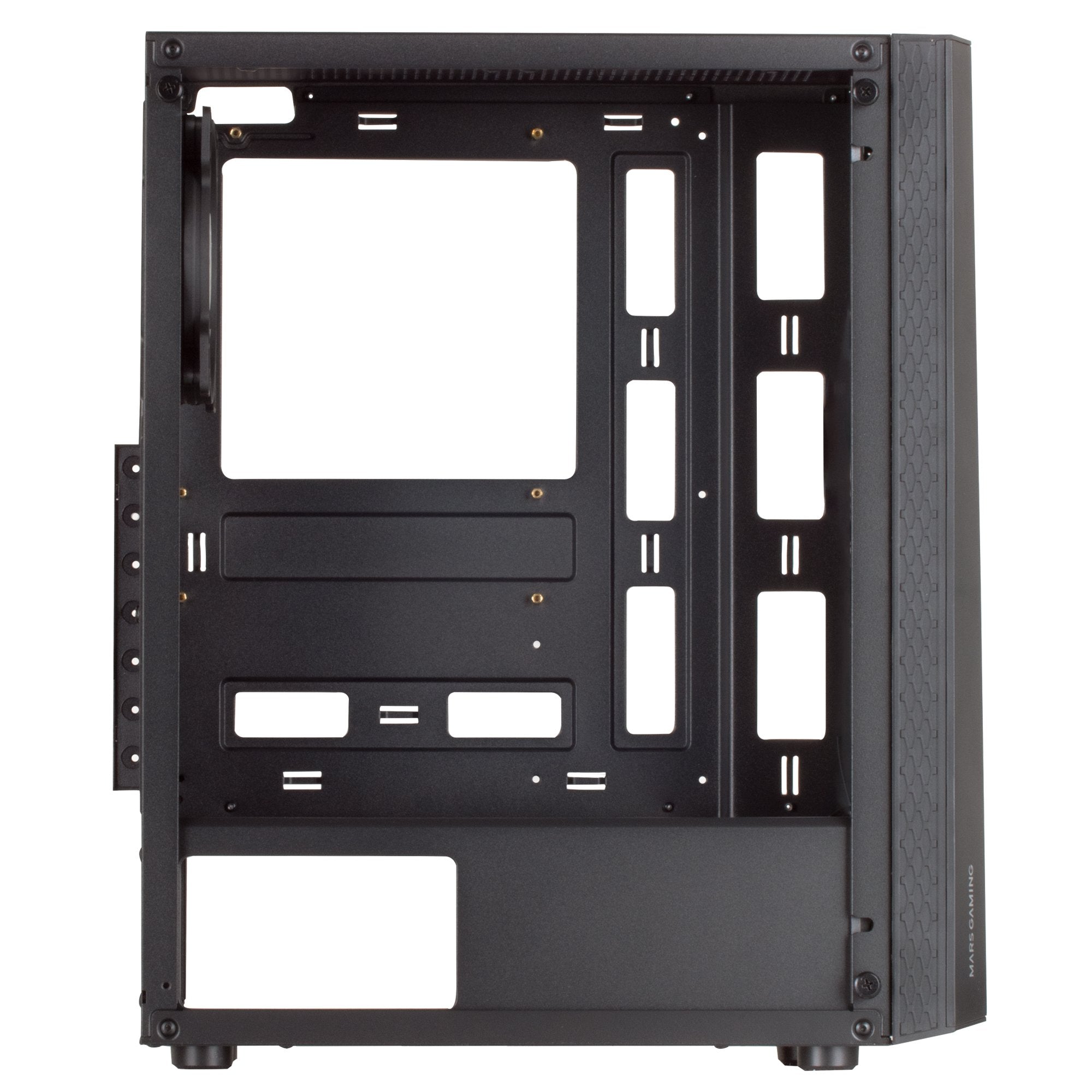 Caja Gaming Semitorre Mars Gaming Artística Mc-Art Negra