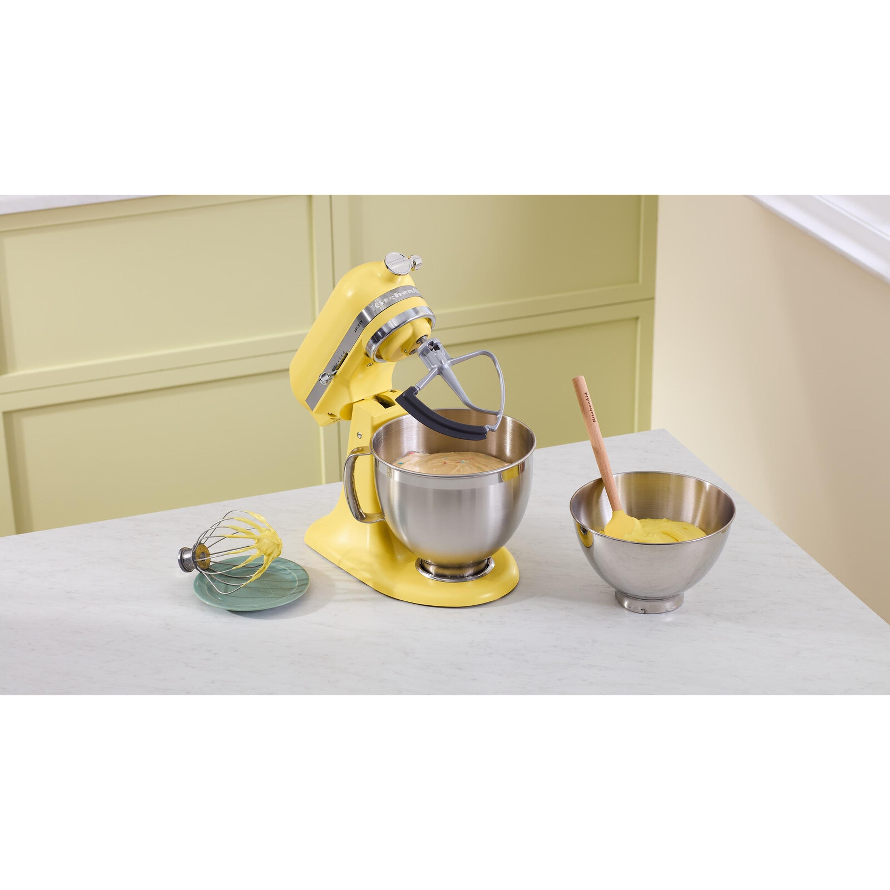Kitchenaid 5ksm195psebt Batidora Batidora De Varillas 300 W Acero Inoxidable, Amarillo