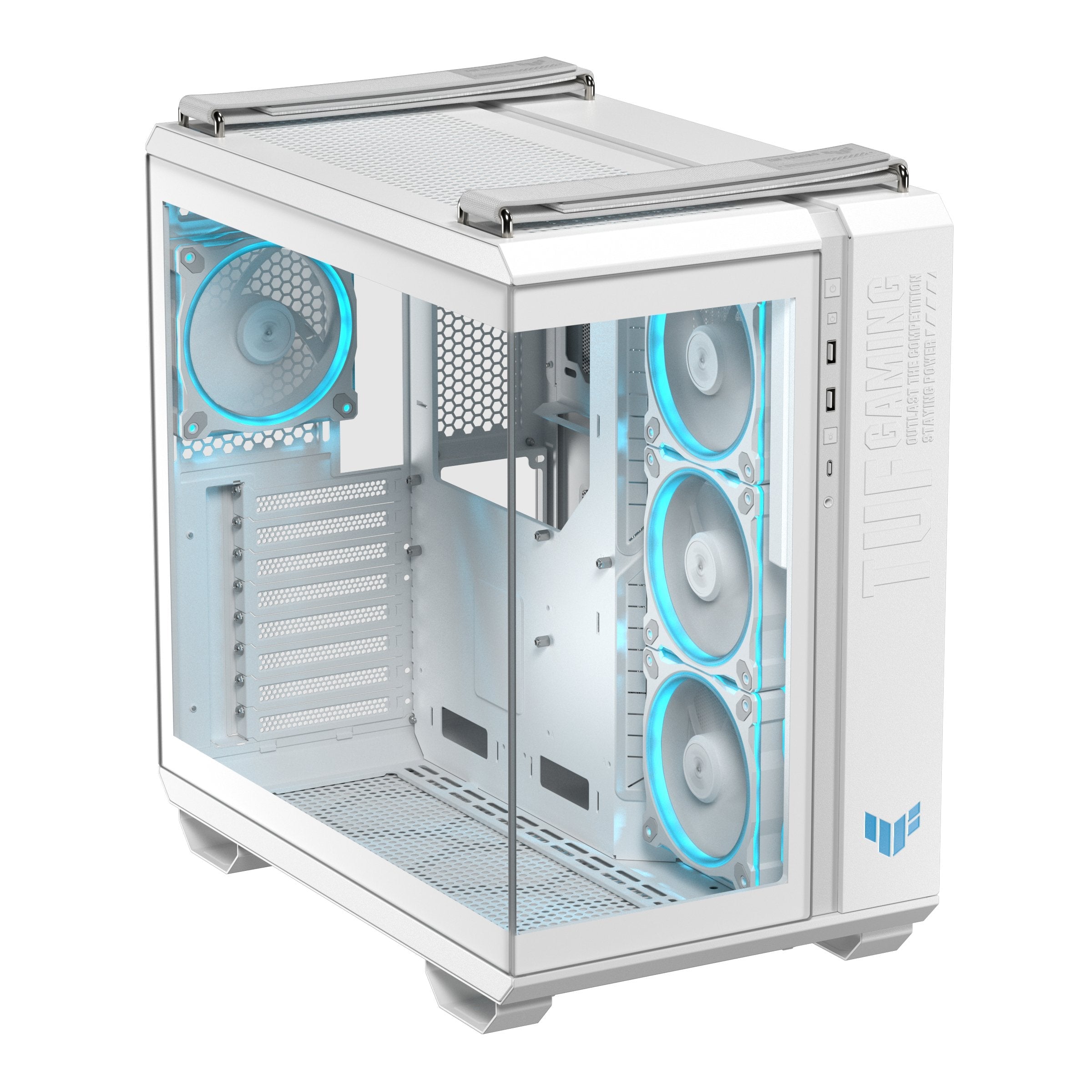 EAN 4711387696620 - ASUS TUF GAMING GT502 Horizon TG ARGB White Midi Tower Blanco imagen 6