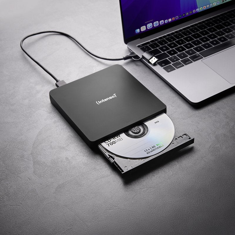 Intenso External Disc Drive Cd Dvd Brenner Eod 400d