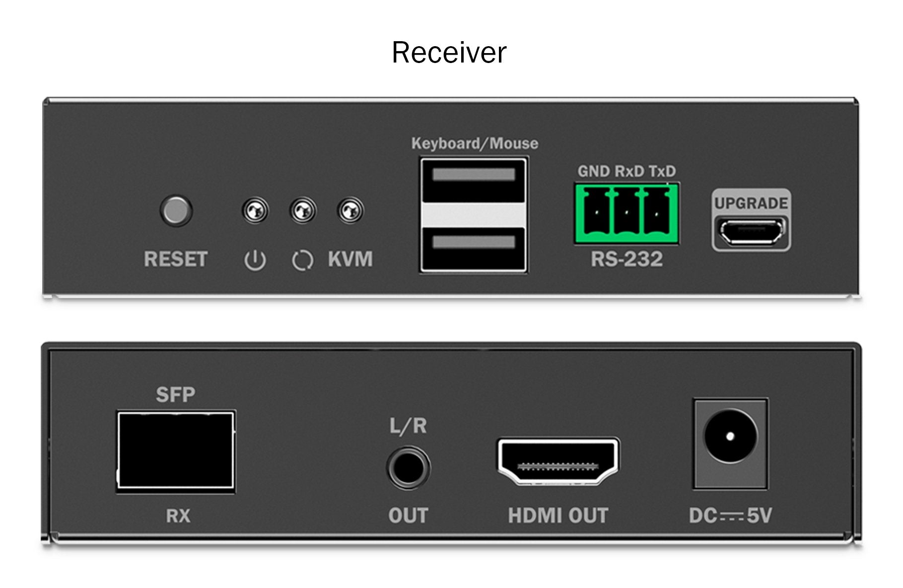 EAN 4016032501862 - Digitus DS-55348 extensor KVM Transmisor y receptor imagen 4