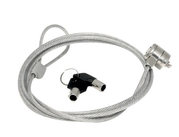 Mobilis 001262 Cable Antirrobo Portátil Plata 1,8 M