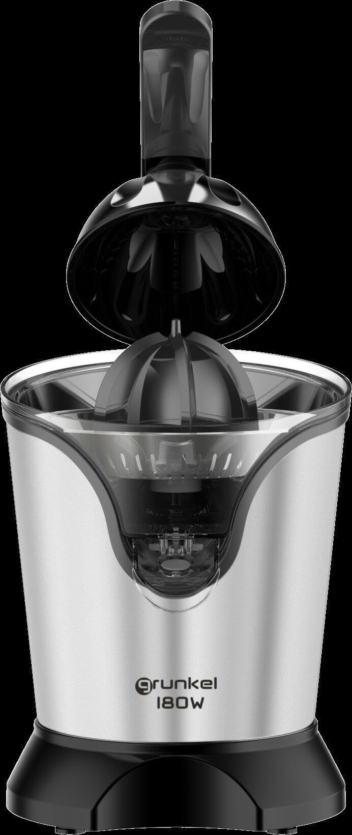 EAN 8426156015675 - Grunkel XP-200PAD exprimidor Licuadora centrífuga 180 W Negro, Acero inoxidable imagen 7
