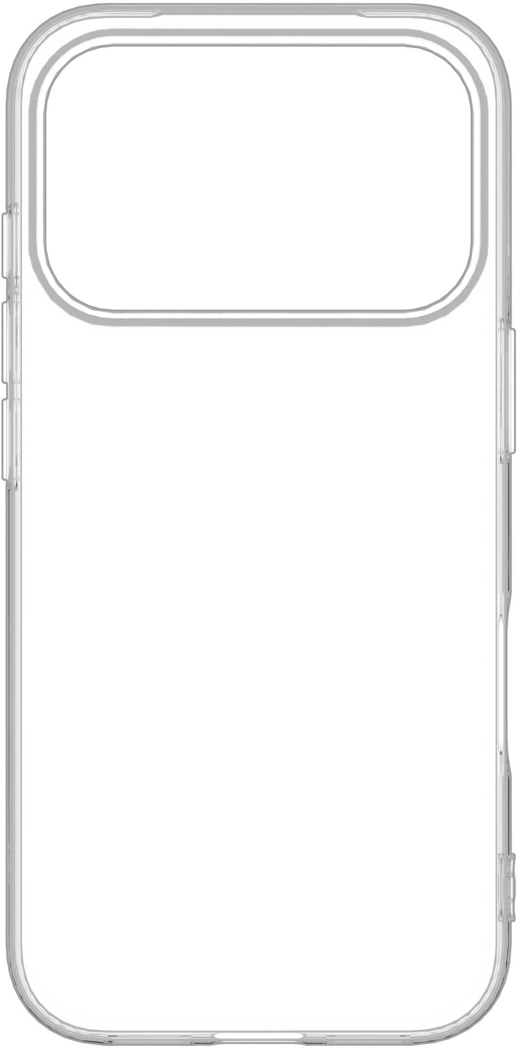 Infinite (Grs) Vienna Iphone  17 Pro Clear Cover. Material: